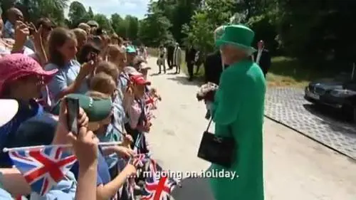 Royal Baby, la Regina scherza: "Voglio andare in vacanza"