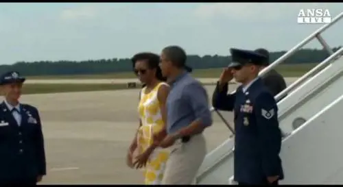 Golf e niente cravatta: Obama va in ferie