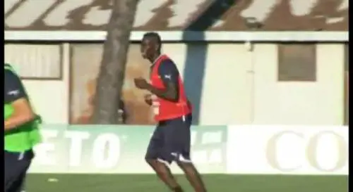 Gli azzurri si allenano allo stadio Olimpico