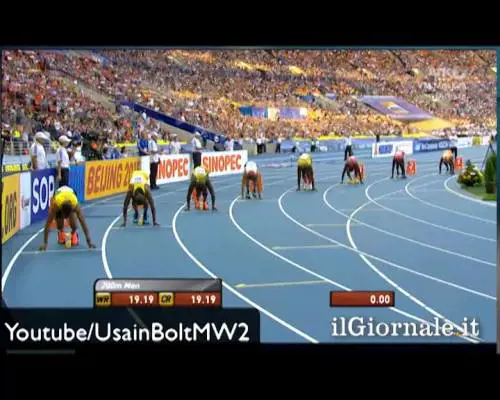 Bolt, oro nei 200 metri