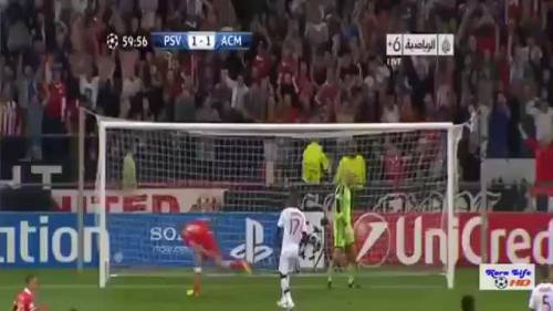 PSV - Milan: i gol