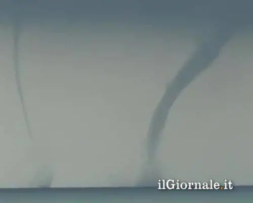 Trombe marine ad Anzio 