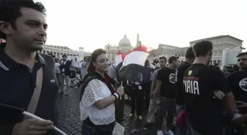 Oltre 100mila persone alla veglia in San Pietro