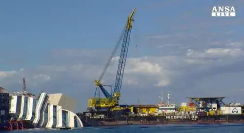 Concordia, avviate le operazioni di rotazione