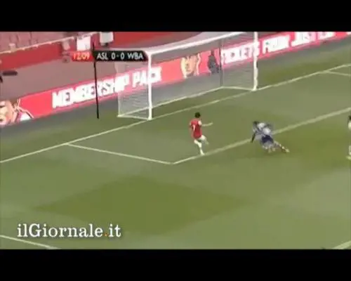 Incredibile errore sotto porta