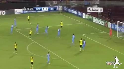 Tutti i gol di Napoli-Borussia Dortmund