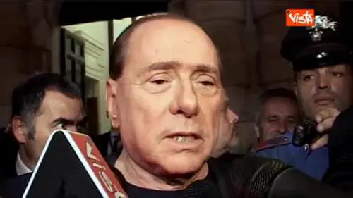 Berlusconi: "Tra me e Alfano non c'è divisione"