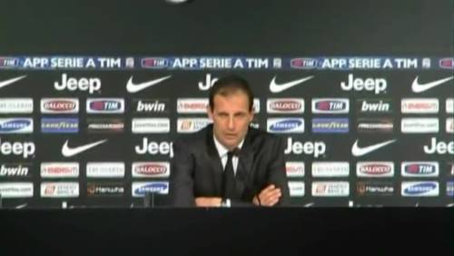 Allegri: "Guardare la classifica ora ci fa solo male"