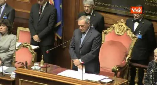 Vajont, un minuto di silenzio al Senato