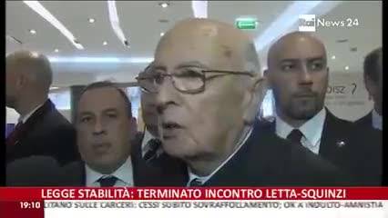 Napolitano: "Il M5S se ne frega dei problemi del Paese"