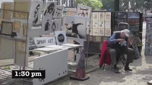 Le opere di Banksy a 60 dollari
