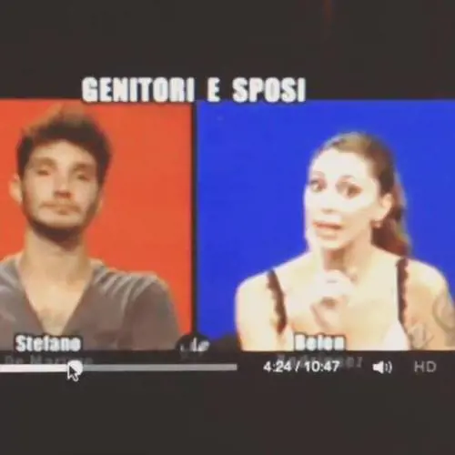 Belen pubblica il video "censurato" contro la d'Urso