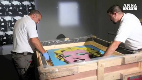La Marilyn di Andy Warhol in mostra a Milano