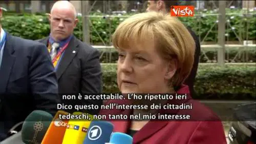 Datagate, Merkel: "Dovrò ritrovare la fiducia negli Usa"