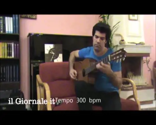 Il chitarrista più veloce del mondo