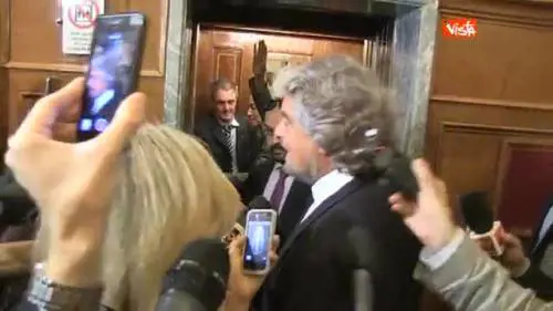 Grillo: "Si vada al voto il prima possibile"
