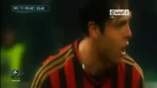 Gol spettacolo di Kakà contro la Lazio