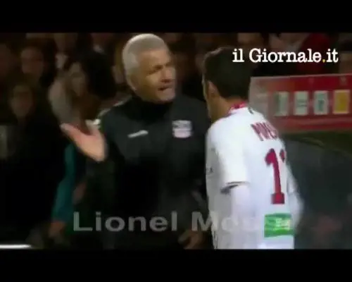 Tallo finge l'infortunio, Ravanelli lo sostituisce