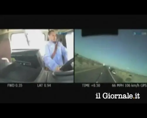 Camionista distratto da Fb uccide un poliziotto