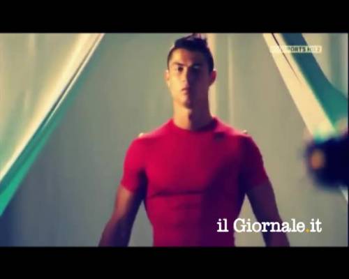 Cristiano Ronaldo al body scanner