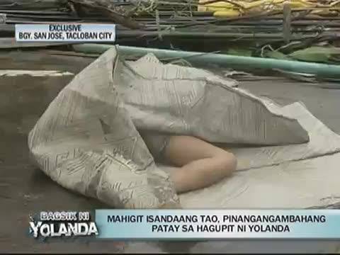 Tacloban, la città più colpita dal tifone