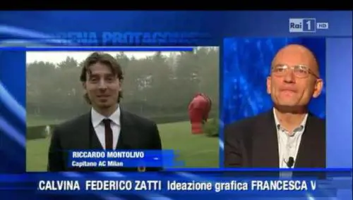Letta "benedice" Montolivo... E il milanista viene espulso
