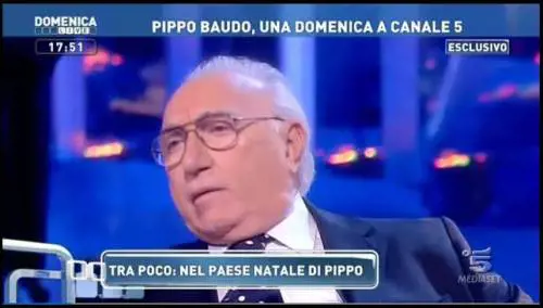 Pippo Baudo alla D'Urso: "Chissà come sei bella sotto"