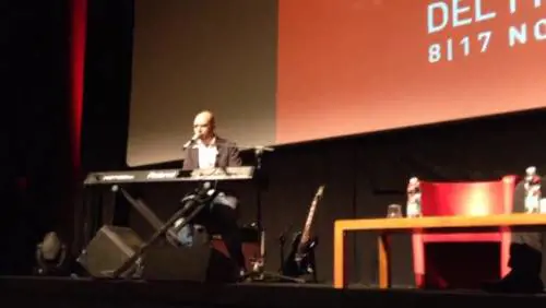 Checco Zalone show all'auditorium di Roma