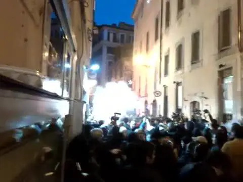 Scontri a Campo de' fiori