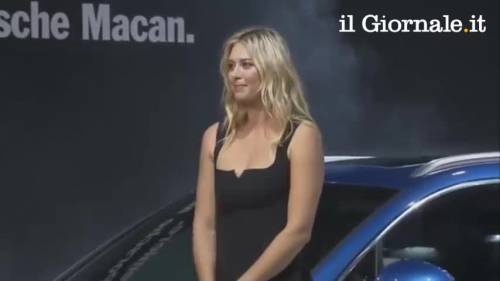 La Sharapova presenta la nuova Porsche