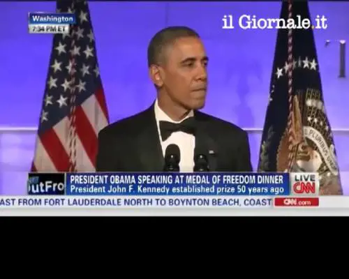 Elogio di Obama a Kennedy