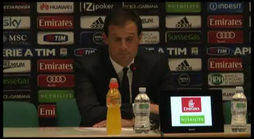Allegri: "Ci è mancato solo il gol"