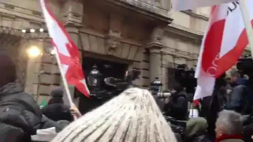 L'attesa per il discorso