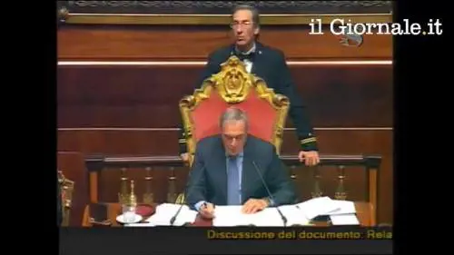 L'annuncio di Grasso
