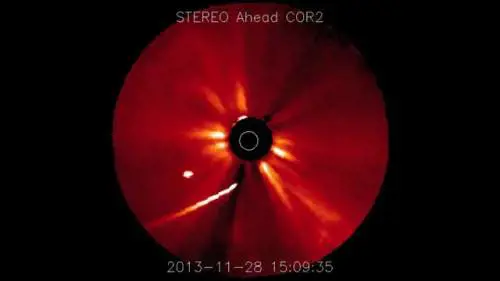 È scomparsa la cometa Ison: polverizzata passando vicino al Sole
