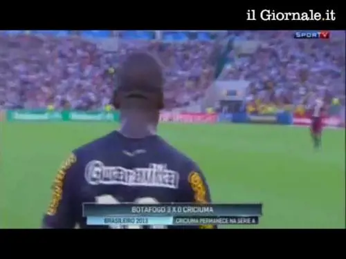 La commozione di Clarence Seedorf