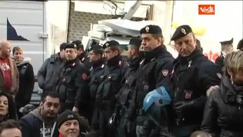 I Forconi alle forze dell'ordine: "Siamo con voi"