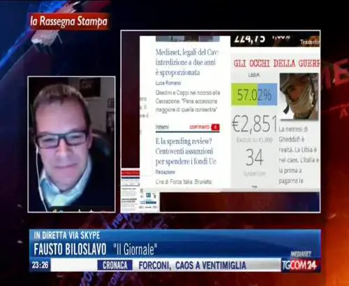 Fausto Biloslavo a Tgcom24 racconta dell'avventura de Gli Occhi della Guerra