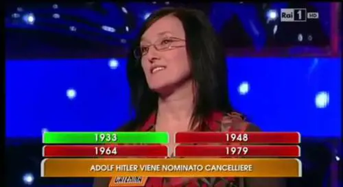 La gaffe a "L'eredità" che impazza sul web