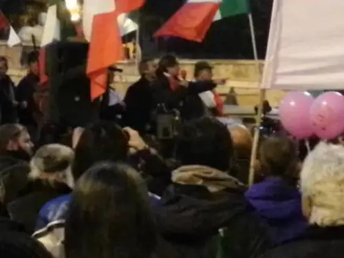 Forconi, il discorso di Calvani