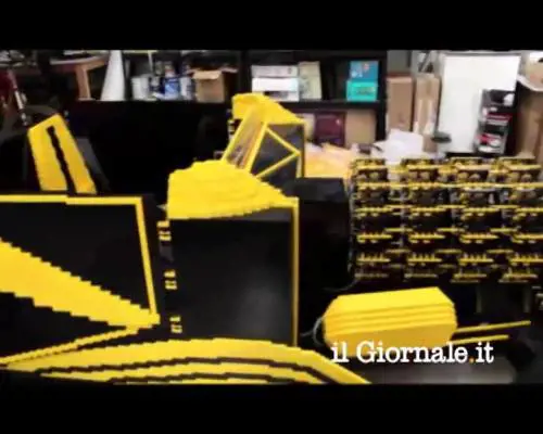 Auto ad aria compressa (tutta di Lego)