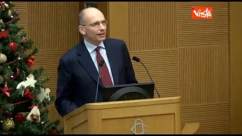 Letta: "È necessaria la riforma della cittadinanza"