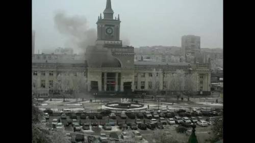 L'esplosione alla stazione di Volgograd