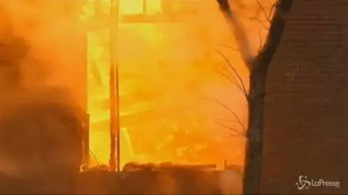 Incendio ed esplosione a Minneapolis