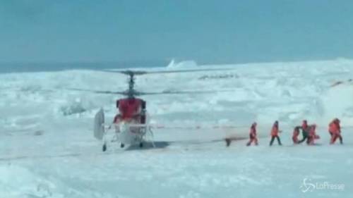 Antartide, l'evacuazione dei 74 della Shokalskiy