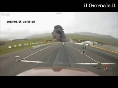Terribile incidente aereo in Islanda