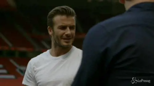 David Beckham visita gli stabilimenti di Diageo in Scozia