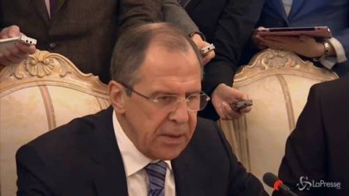 Siria, il russo Lavrov: "L'Iran avrà voce in capitolo sulla risoluzione della guerra in Siria"