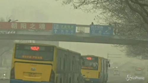 Picco di inquinamento in Cina
