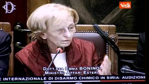Bonino: "Italia inserita in un'operazione internazionale"